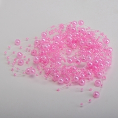 Декоративне намисто, рожеве, 135 см (9093-041)