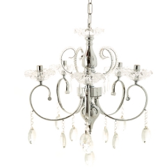Люстра хрустальная в цвете хром на 5 ламп (OU110/5) (OU110/5)