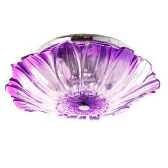 Люстра припотолочная фиолетового цвета на 3 лампы (SN003P) (SN003P)