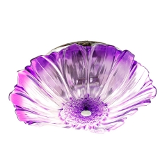 Люстра припотолочная фиолетового цвета на 3 лампы (SN003P) (SN003P)