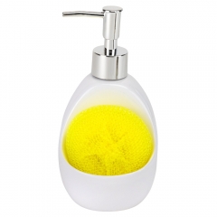 Диспенсер з губкою "Свіжий дотик", білий, 10*18 см (9190-035)