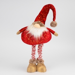 Фігурка телескопічна "Святковий гном", 60 см (9241-008)