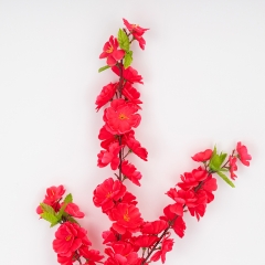 Штучна гілка "Сакура", яскраво-рожева, 63 см (9296-001)