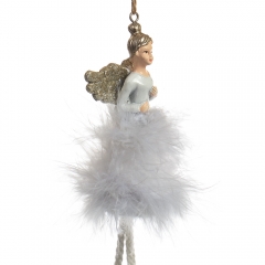 Подвеска "Пушистая балерина с ножками" (6003-032)