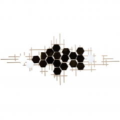 Декор настенный "Ромбы", 150 см (8925-012)