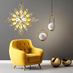 Годинник настінний "Сяйво", 80 см (САМОВИВІЗ АБО ОКРЕМА ТТН) (8925-013)