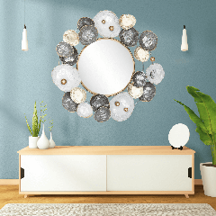 Дзеркало настінне "Магнетизм", 62 см (САМОВИВІЗ АБО ОКРЕМА ТТН) (8926-003)