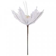 Декоративна квітка "Мерехтіння", біла, 30 см (9171-041)