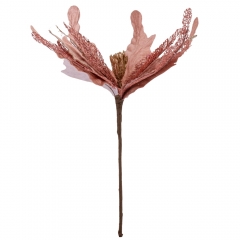 Декоративна квітка "Мерехтіння", рожева, 30 см (9171-042)