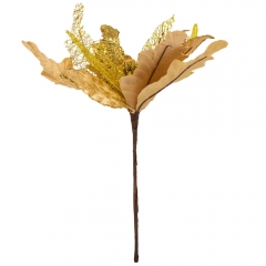 Декоративна квітка "Мерехтіння", жовта, 30 см (9171-043)
