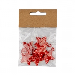 Комплект ялинкових прикрас "Зірочки", 6 шт. (013NY)