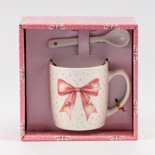 Кружка з ложечкою 