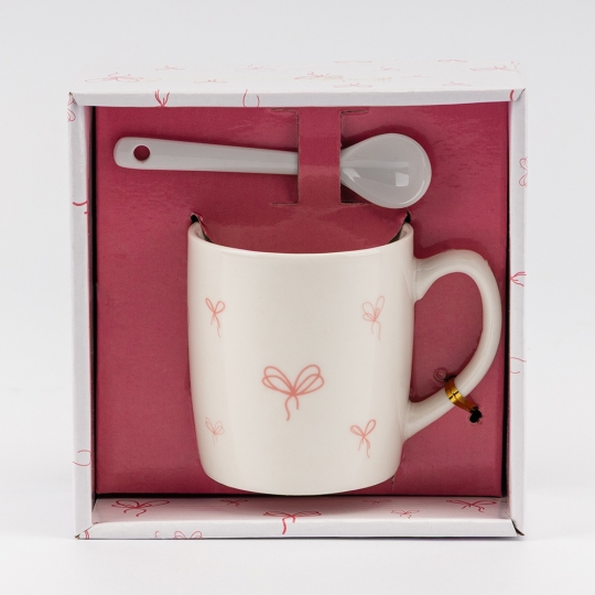 Кружка з ложечкою 