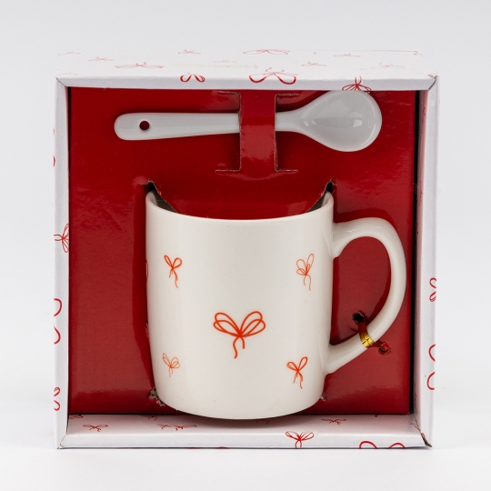 Кружка с ложечкой 