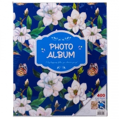 УЦІНКА Фотоальбом "Магнолія", 400 фото* Рандомний вибір дизайну (Дефекти на верхній коробці,помнута коробка) (00BR-9136-014)