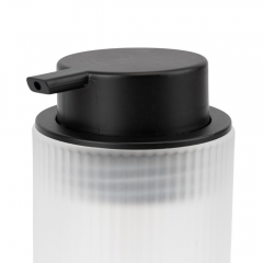 Диспенсер для мыла "Линии спокойствия", белый, 7*14,5 см СПАСЕННАЯ ПОЗИЦИЯ (9277-017)