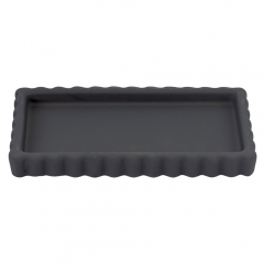 Набор для ванной "Диспенсер со стаканом", серый, 12 см СПАСЕННАЯ ПОЗИЦИЯ (9277-022)