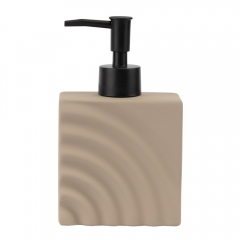 Диспенсер для мыла "Бриз", бежевый, 5*16 см СПАСЕННАЯ ПОЗИЦИЯ (9277-027)