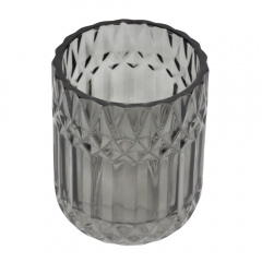 Стакан "Хрусталь", серый, 7,5*9,5 см СПАСЕННАЯ ПОЗИЦИЯ (9277-037)