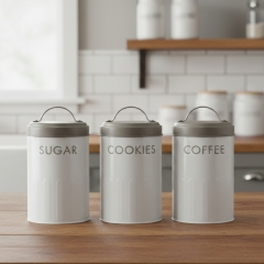 Набір з трьох банок "Елегантна симфонія", 16 см (9003-003)