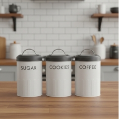 Набір з трьох банок "Елегантна симфонія", 16 см (9003-004)