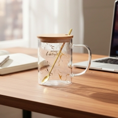 Склянка з кришкою "Цінуй момент", 180 мл * Рандомний вибір дизайну (9045-011)