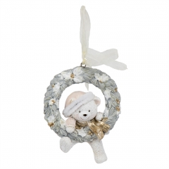 Подвеска "Новогодний Тедди" (2007-103)
