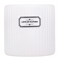 Кашпо "Love of nature", білий (9154-001)