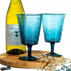 УЦІНКА Келих для вина «Сапфір» (Бульбашки,нерівні края,дефект заливки скла) (8214-002)