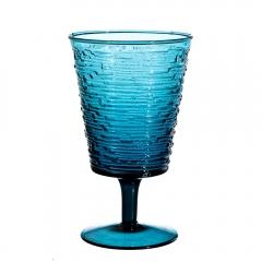 УЦІНКА Келих для вина «Сапфір» (Бульбашки,нерівні края,дефект заливки скла) (8214-002)