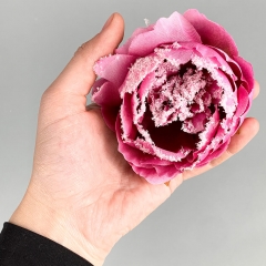 Набір декоративних квітів "Бутон півонії" пурпурний (6018-038)