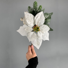 Декоративна гілка "Зимовий букет" (6018-053)