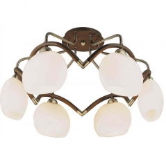 Люстра потолочная на 6 белых ламп (NN005/6) (NN005/6)