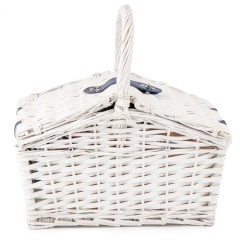 Корзина для пикника "Уют" на 4 персоны, белая (0503-020)