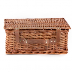 Кошик для пікніка "Біля озера" на 4 особи, коричневий (0503-024)