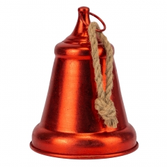 Металевий дзвіночок, червоний, 28 см (6034-006)