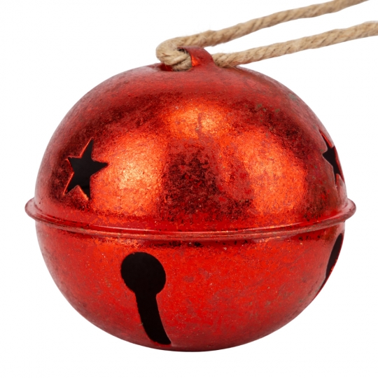 Підвіска з 4 дзвіночками, різнокольорова, 39 см (6034-012)