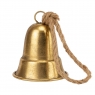 Металевий дзвіночок, золотий, 11 см (6034-016)