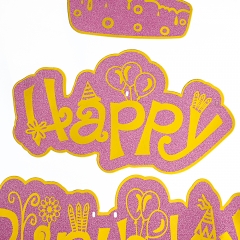 Розтяжка на день народження *рандомний вибір дизайну (8508-002)