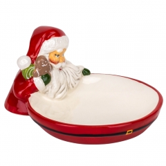 Блюдо "Санта Клаус", 19*9,5 см. (6021-002)