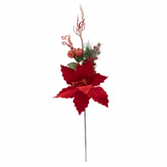 Декоративна гілка "Різдвяна зірка" (6018-026)