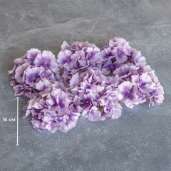 Головка гортензії, бузкова, 16 см (9222-004)