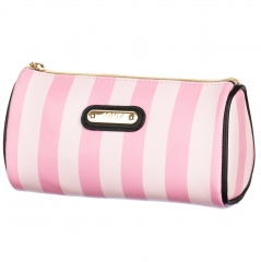 Косметичка рожева "Смужки" (20*12*7) (004LL)