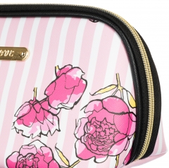 Косметичка рожева "Троянди" (25*14*9) (010LL)