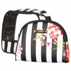 Косметичка набір 2 шт. "Герань" (20*17*8) (011LL)