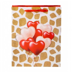 Подарочный пакет "Романтика", 32*26*12 см (8930-001)