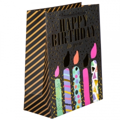 Подарунковий пакет "День Народження", 32 * 26 * 12 см (8930-006)