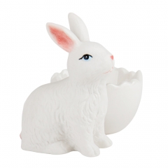 Підставка під яйце "Білий пухнастик", 6,5*8*7,5 см (5006-003)