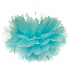 Паперовий пом-пон, блакитний 35 см. (8705-016)