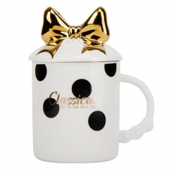 Кружка "Золотой бантик", 350 мл * Рандомный выбор дизайна (9111-014)